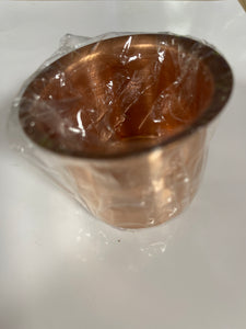 Wide Copper Acamana Cup