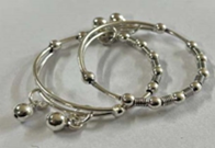 Silver Bangles