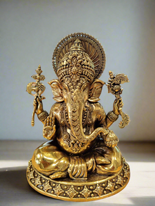 6.5" BRASS GANESH BRP-1