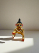 Laddu Gopal Brass Murti Painted