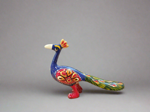 1.5" Painted Peacock - MT 1006