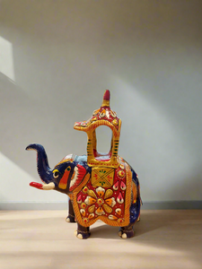 4" Elephant with Palanquin