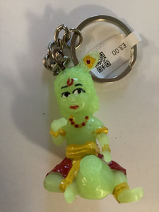 Krishna Glow Sitting Keychain