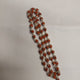 Pure Silver + Rudraksha neckbeads