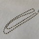 Pure Silver Tulasi Neckbeads 24"