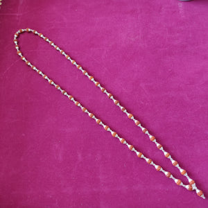 Pure Silver + Rudraksha neckbeads