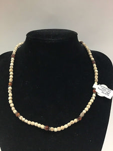 Tulasi Neckbeads + Stone - One Round (Various Stones)