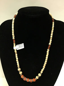 Tulasi Neckbeads + Stone - One Round (Various Stones)