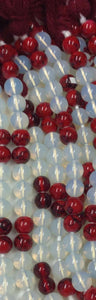 Stone Counter Beads (Various Colours)