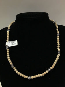 Tulasi Neckbeads + Stone - One Round (Various Stones)