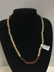 Tulasi Neckbeads + Stone - One Round (Various Stones)